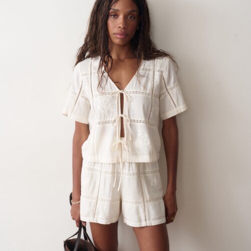 Marella Embroidered Top