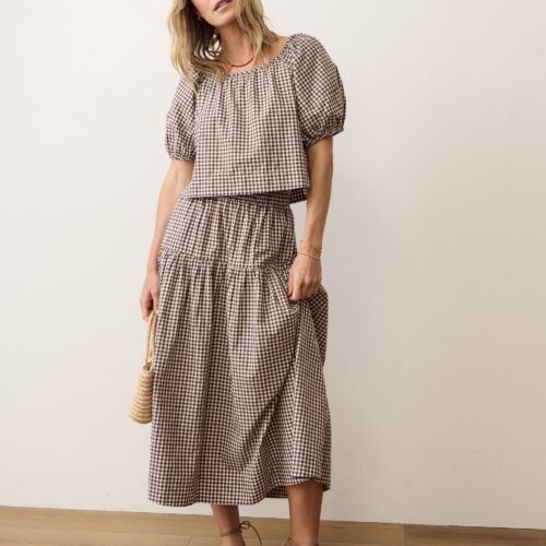 Gia Poplin Skirt