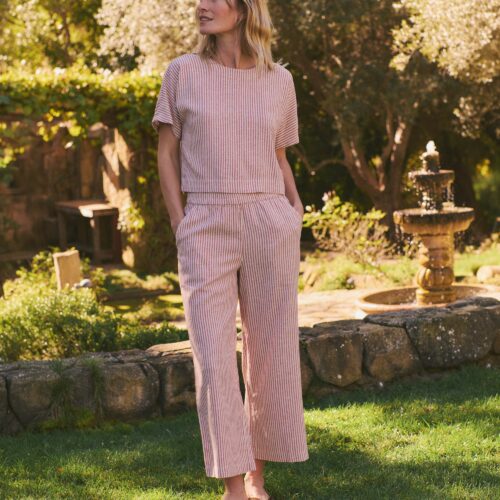 Allison Hemp Crop Trouser
