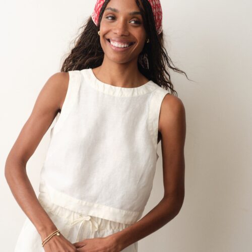 Quinn Linen Tank